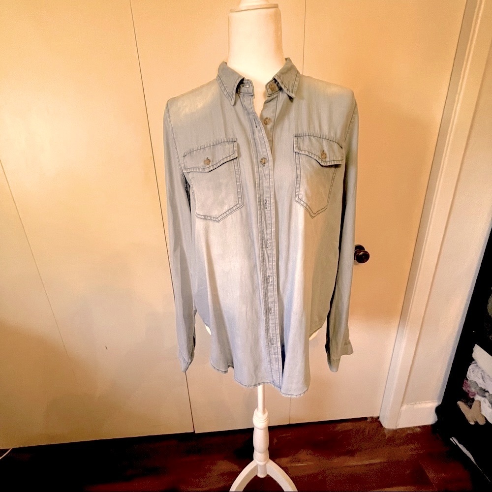 Chambray long sleeve Shirt So Soft